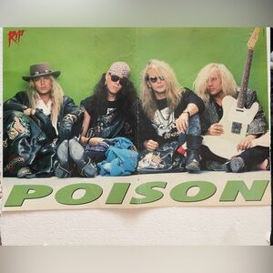Poison Band Centerfold